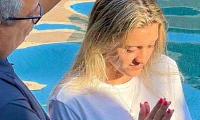 Filha de Gugu confessa fe em Jesus Cristo e e