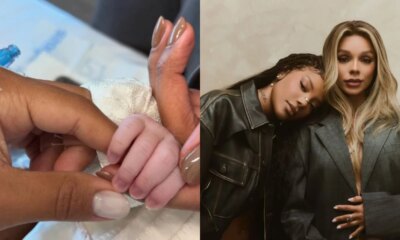 Filha de Ludmilla e Brunna Goncalves nasce em outro pais