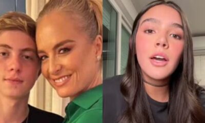 Filho de Angelica toma atitude apos barraco da namorada com