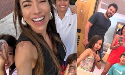 Filho de Patricia Abravanel rouba a cena em fotos de