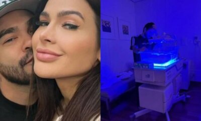 Filho de Yudi Tamashiro e Mila Braga de apenas 9