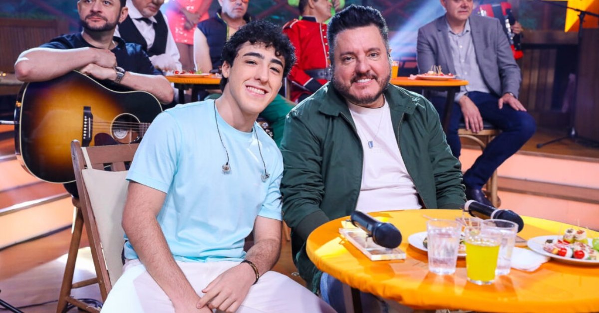 Filho do sertanejo Bruno, Enzo Rabelo fala sobre decisão de seguir mesmos passos do pai: 'Nunca tive medo' 31 Filho do sertanejo Bruno Enzo Rabelo fala sobre decisao de