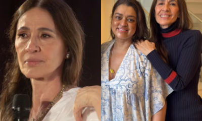 Flora Gil se emociona ao falar sobre tratamento de Preta