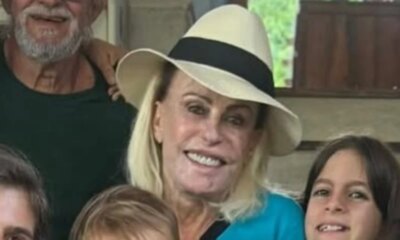 Foto mostra momento raro de Ana Maria Braga com a