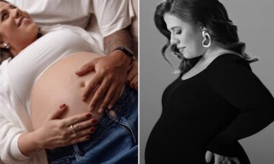Foto publicada por Tati Machado antes de perder o bebe