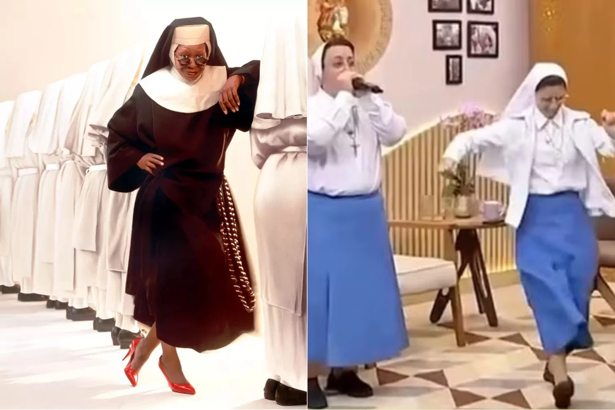 Freiras brasileiras do beatbox chamam atenção de Whoopi Goldberg e viram sensação mundial 31 Freiras brasileiras do beatbox chamam atencao de Whoopi Goldberg e