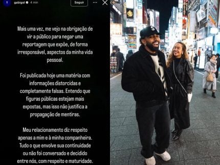 Gabigol se pronuncia sobre notícias relatando fim de seu relacionamento com Rafaella 31 Gabigol se pronuncia sobre noticias relatando fim de seu relacionamento