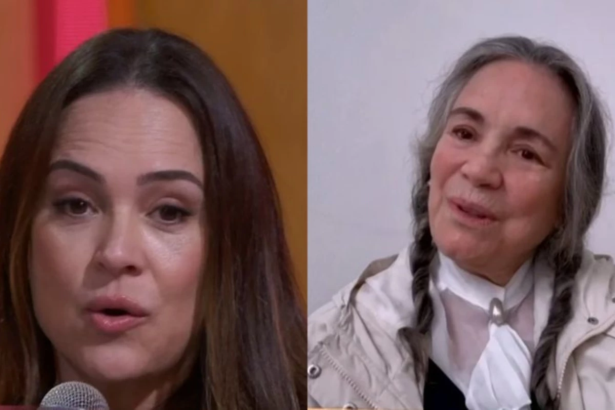 Gabriela Duarte revela desafio de atuar com Regina Duarte: ‘É mais difícil, primeiro porque…’ 31 Gabriela Duarte revela desafio de atuar com Regina Duarte ‘E