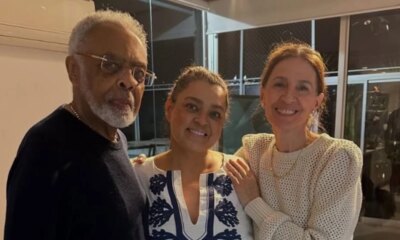 Gilberto Gil comemora alta de Preta Gil apos internacao ‘De
