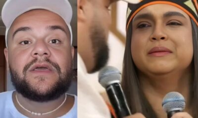 Gominho desabafa tristeza por Preta Gil viajar sem ele mas