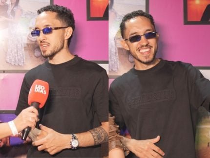 Grelo participa de show de Henrique amp Juliano e celebra