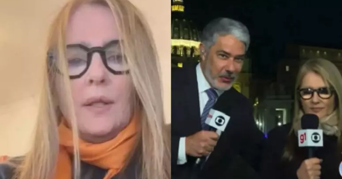 Ilze Scamparine se esquiva de abraço de Bonner no JN e jornalista decide se pronunciar 31 Ilze Scamparine se esquiva de abraco de Bonner no JN