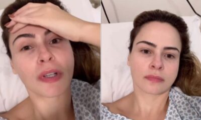 Internada as pressas Ana Paula Renault passara por cirurgia de