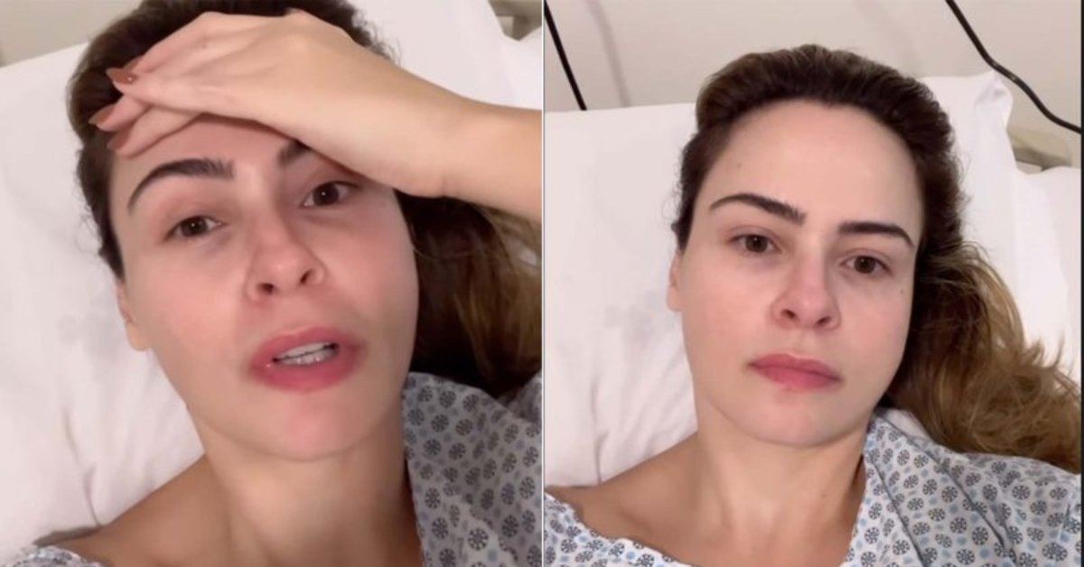 Internada às pressas, Ana Paula Renault passará por cirurgia de emergência e revela diagnóstico grave: 'não sinto os dedos' 31 Internada as pressas Ana Paula Renault passara por cirurgia de