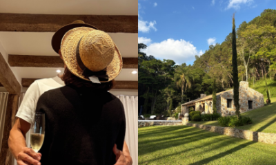 Isis Valverde e Buaiz ja estao no local do casamento