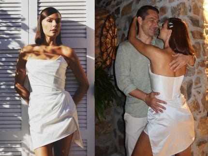 Isis Valverde e Marcus Buaiz celebram pre casamento com romantica noite