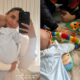 Jade Magalhaes comemora 5 meses de filha com Luan Santana