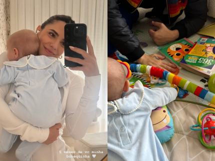 Jade Magalhães comemora 5 meses de filha com Luan Santana: “Bonequinha” 31 Jade Magalhaes comemora 5 meses de filha com Luan Santana