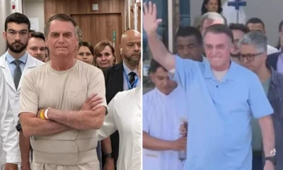Jair Bolsonaro recebe alta hospitalar apos 3 semanas de