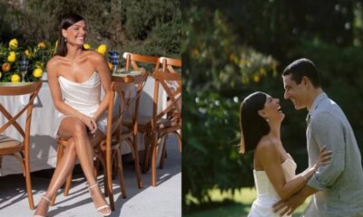 Jantar italiano e declaracao de amor na vespera do ‘sim