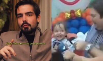 Joao Silva conta historia curiosa sobre video viral papai urso