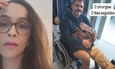 Juliano Cazarre e internado apos queda e passa por duas