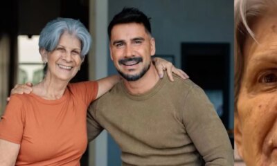 Julio Rocha presenteia a mae com harmonizacao facial e publica