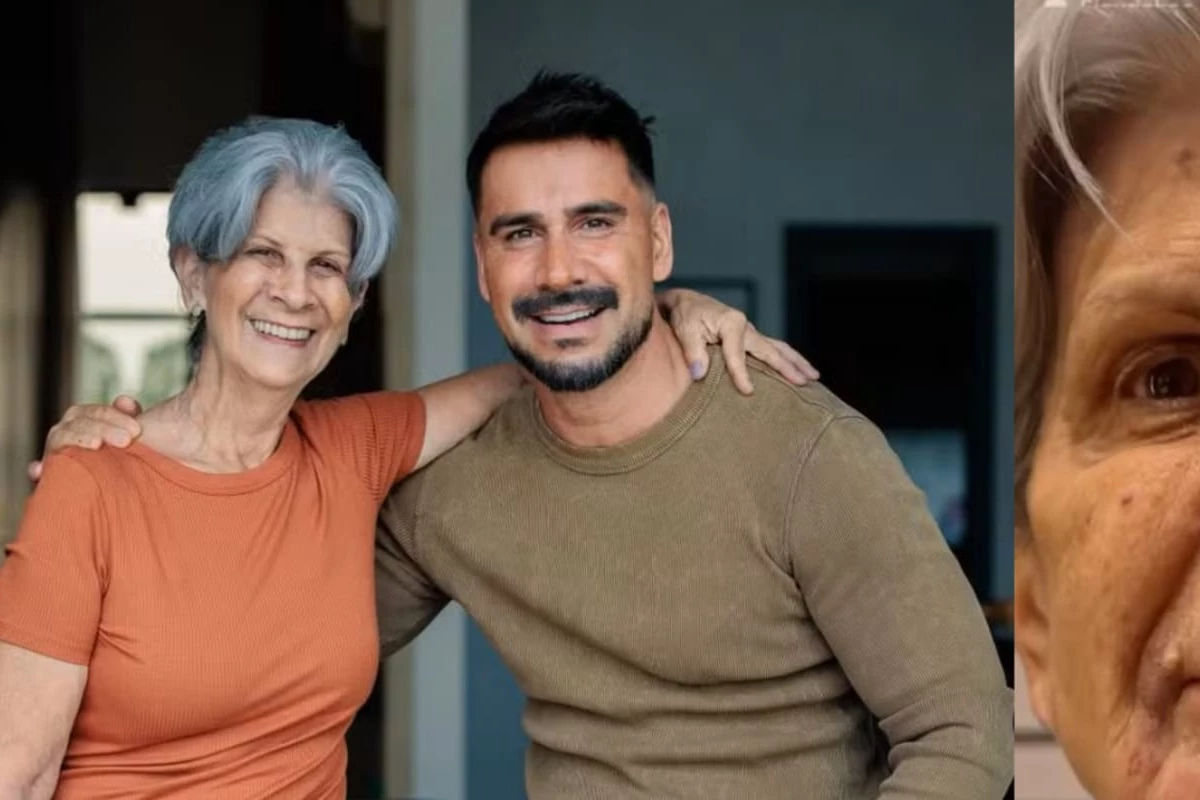 Julio Rocha presenteia a mãe com harmonização facial e publica o resultado: ‘Achei que tinha acabado com ela’ 35 Julio Rocha presenteia a mae com harmonizacao facial e publica