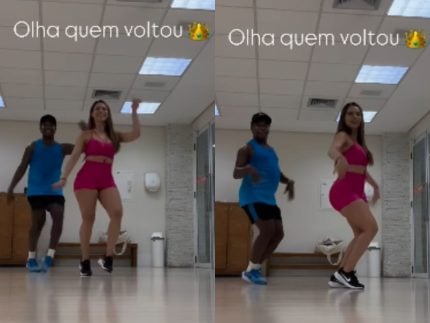 Lexa retoma aulas de samba apos luto e celebra Estou