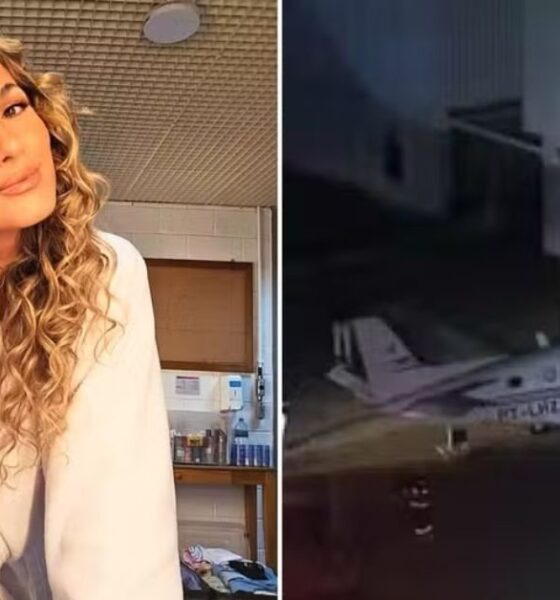 Livia Andrade comenta terrivel susto que passou em aviao que