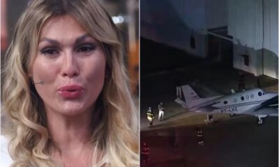 Livia Andrade desabafa depois de aviao onde estava apresentar problema
