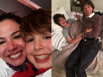 Luciana Gimenez se declara ao filho e mostra imagens raras