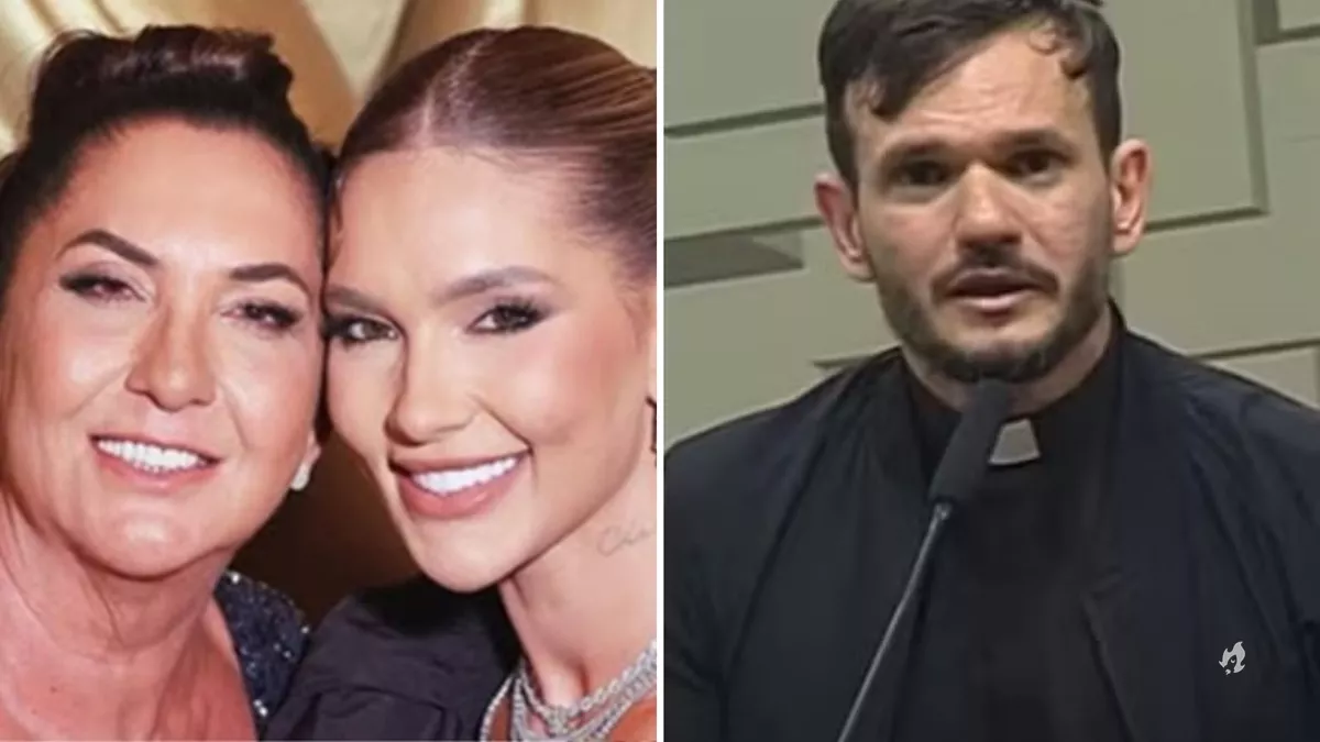 Mae de Virginia Fonseca e Padre Patrick se desentendem