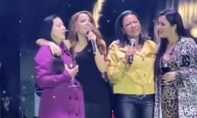 Maiara e Maraisa cantam com a mae de Marilia Mendonca