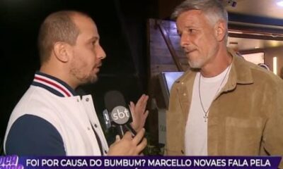Marcello Novaes se pronuncia sobre termino com Saory Reacoes inesperadas