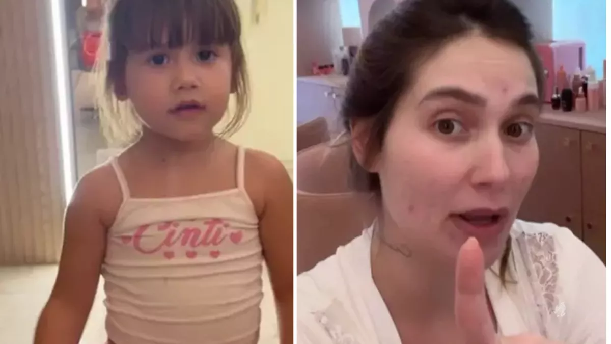 Maria Alice entra em panico ao se despedir da