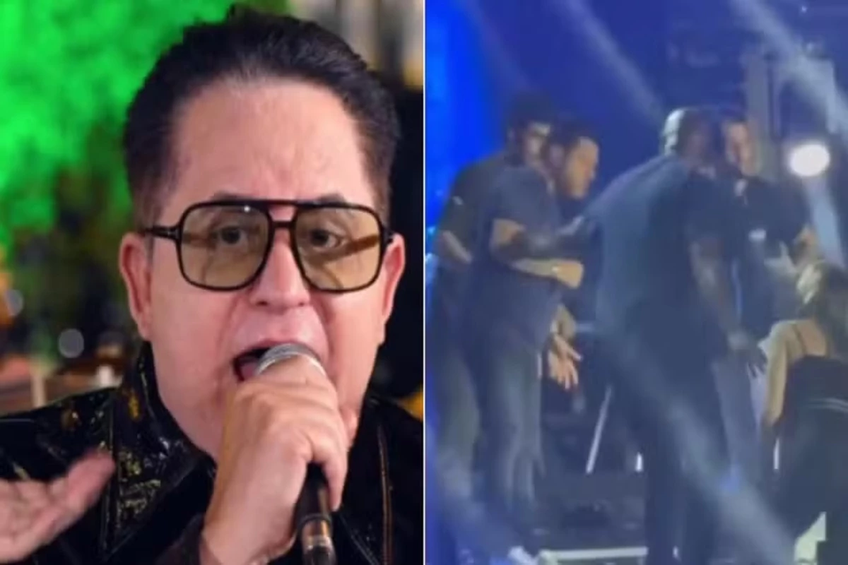 Marrone bate a cabeça e sofre cortes no corpo durante queda em show; cantor segue internado 31 Marrone bate a cabeca e sofre cortes no corpo durante