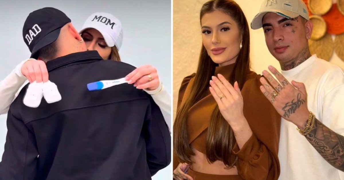 Mc Guimê e Fernanda Stroschein anunciam gravidez: 'Nosso maior sonho' 31 Mc Guime e Fernanda Stroschein anunciam gravidez Nosso maior sonho