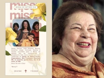 Missa de sétimo dia de Nana Caymmi será celebrada no Rio 31 Missa de setimo dia de Nana Caymmi sera celebrada no