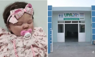 Mulher leva bebe reborn para receber atendimento em UPA