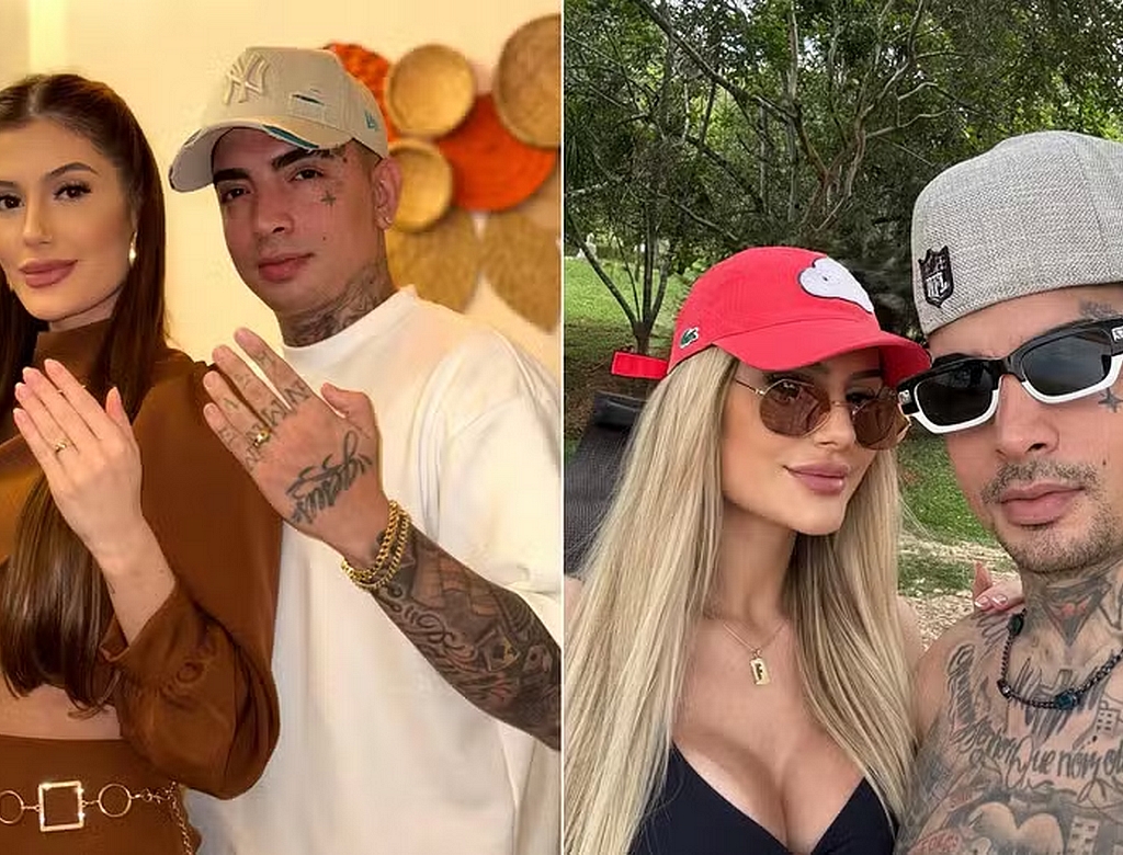 Namorada de MC Guimê, Fernanda espera filho do casal 35 Mc Guimê E Fernanda Stroschein (foto Reprodução Redes Sociais)