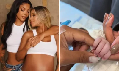 Nasce Zuri filha de Ludmilla e Brunna Goncalves