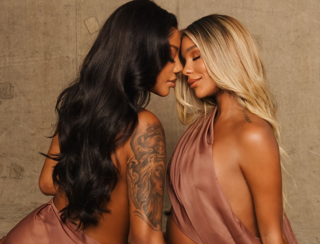 Nasce Zuri, primeira filha de Ludmilla e Brunna; veja foto! 37 Brunna E Ludmilla (foto Reprodução Redes Sociais)