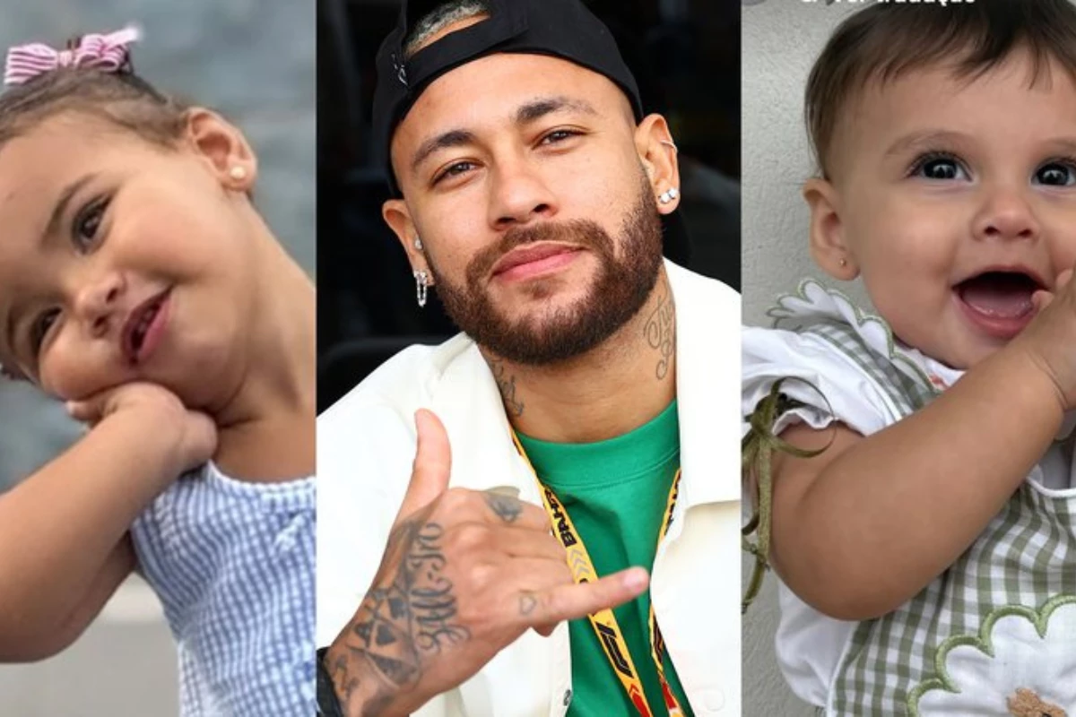 Neymar decide aproximar Mavie e Helena desde cedo e deseja que elas cresçam como grandes amigas, diz portal 35 Neymar decide aproximar Mavie e Helena desde cedo e deseja