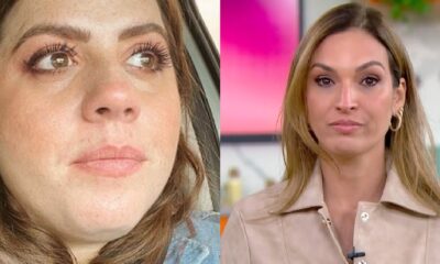 No Mais Voce apresentadores choram com noticia de que Tati