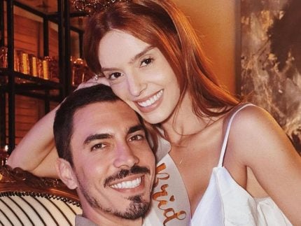 Noivo de Gi Lancellotti Gabriel David se declara em homenagem
