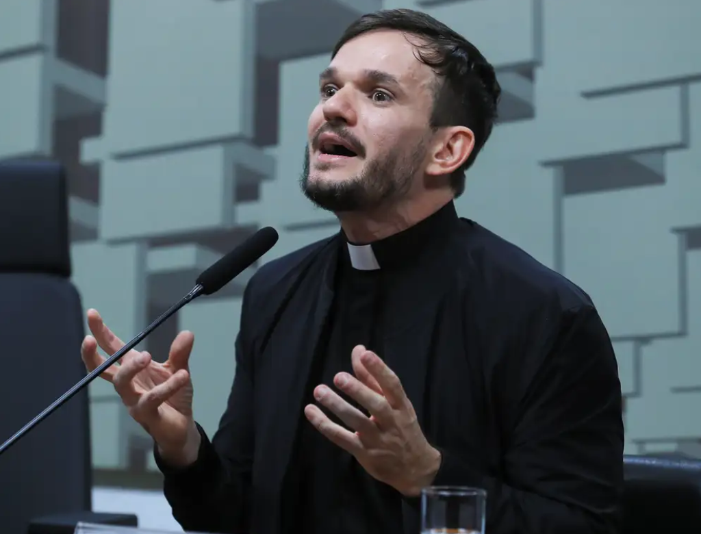 Padre famoso detona influenciadores na CPI das Bets 35 Padre Patrick (foto Reprodução Redes Sociais)