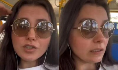 Pane eletrica gritos e choro Monica Iozzi abandona voo antes