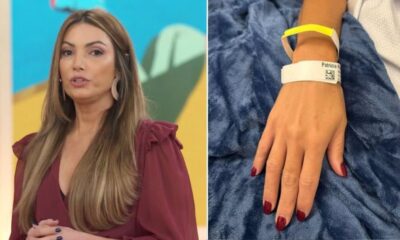 Patricia Poeta e submetida a cirurgia e surpreende fas nas