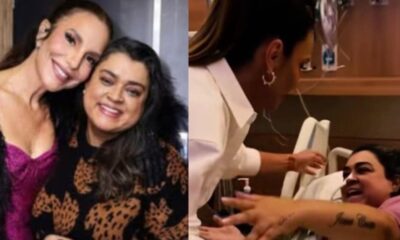 Preta Gil envia mensagem especial a Ivete Sangalo